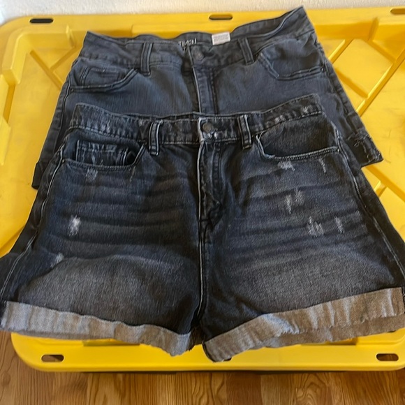 BDG Pants - Lot of 2 black womens denim shorts
